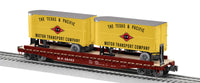 Lionel 2426720 MKT 50' TOFC FLATCAR W/ 20' TRAILERS O SCALE NEW