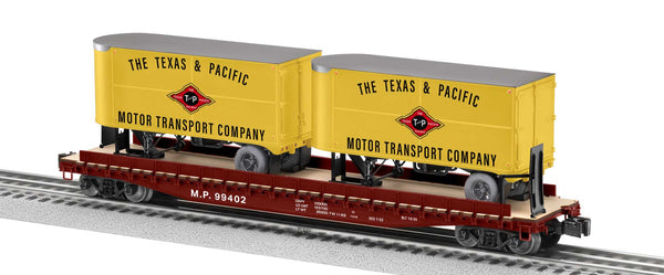Lionel 2426720 MKT 50' TOFC FLATCAR W/ 20' TRAILERS O SCALE NEW