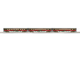 Lionel 2427430, 2427440 North Pole Central 18" Aluminum Passenger Car Set (Set of 7) O Scale Limited NEW