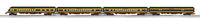 Lionel 2427490 Seaboard Aluminum 4 car set AND 2427500 Seaboard Aluminum Passenger 3 Car Set (Set of 7) O Scale NEW