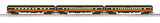 Lionel 2427490 Seaboard Aluminum 4 car set AND 2427500 Seaboard Aluminum Passenger 3 Car Set (Set of 7) O Scale NEW