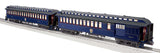 Lionel 2431630 Baltimore & Ohio Legacy 4-6-0 #1315 with 2427550, 2427560, 2427570 and Royal Blue Wood Passenger Car 2-Packs A, B, C O Scale Limited NEW