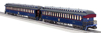 Lionel 2431630 Baltimore & Ohio Legacy 4-6-0 #1315 with 2427550, 2427560, 2427570 and Royal Blue Wood Passenger Car 2-Packs A, B, C O Scale Limited NEW