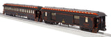 Lionel 2427650 Halloween Wood Passenger Car 2 Pack A with 2427660 Halloween Wood Passenger Pack B and 2427670 Halloween Wood Passenger Car Pack C (Set of 3) O Scale Limited NEW