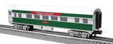 Lionel 2427880 Christmas Coach, 2427890 Christmas Coach 2427900 Christmas Observation 2427910 Christmas Baggage Car AND 2427920 Christmas Vista Dome Car Limited O Scale NEW