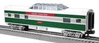 Lionel 2427880 Christmas Coach, 2427890 Christmas Coach 2427900 Christmas Observation 2427910 Christmas Baggage Car AND 2427920 Christmas Vista Dome Car Limited O Scale NEW