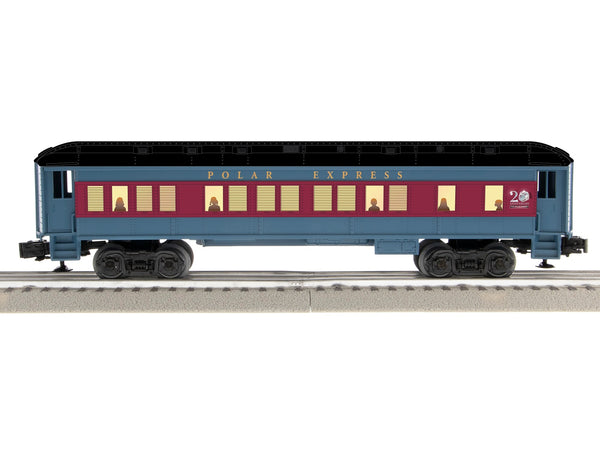 Lionel 2427990 THE POLAR EXPRESS 20TH ANNIVERSARY COACH Christmas - BLACK ROOF O SCALE NEW limited