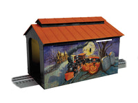 Lionel 2429070 ANGELA TROTTA THOMAS HALLOWEEN COVERED BRIDGE O SCALE NEW