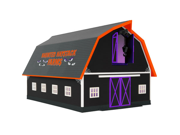 Lionel 2429110 HALLOWEEN HAUNTED BARN WITH BLINKING LIGHTS O SCALE Limited NEW