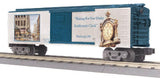 MTH Railking 30-74131 Pittsburgh Christmas Box Car Kaufman Clock O SCALE Like New