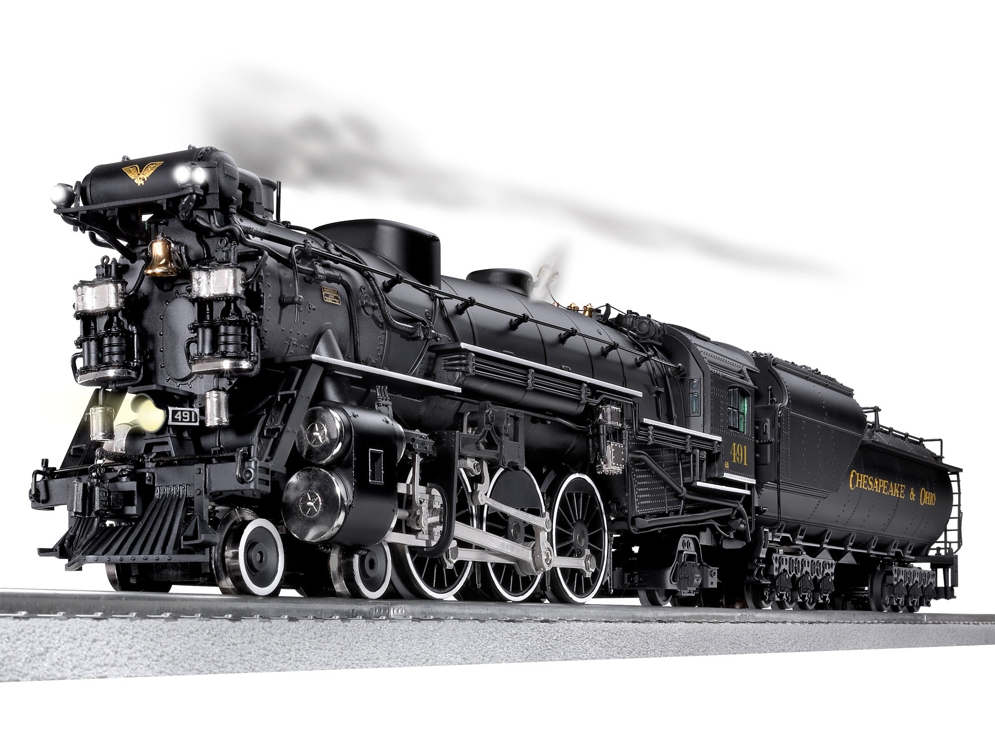 thumbnail image 2 of Sold Price: Lionel Chesapeake And Ohio 0-8-0 Steam Locomotive With TMCC... 2 of 13