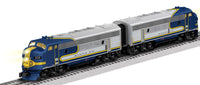 Lionel 2433170 Santa Fe Blue Bonnet F7AA Set #332 #335 and 2433178 F7B #337A BTO 2023 Vol 2 o scale