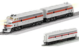 Lionel Chicago Burlington & Quincy CB&Q F7AA Set #167A #167C and 2433198 CB&Q F7B #167B O Scale NEW