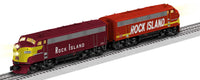 Lionel 2433210 Rock Island LEGACY F7 AA #120,#122, 2433218 F7B #22 AND 2433219 F7B Superbass #10 (Set of 3) O Scale NEW