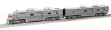 Lionel 2433600, 2433609 Chicago Burlington & Quincy CB&Q Locomotive AB Set (9950A, 9950B) and E5B #9980B SUPERBASS (Set of 2) O Scale Limited NEW