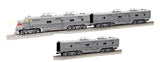 Lionel 2433600, 2433609 Chicago Burlington & Quincy CB&Q Locomotive AB Set (9950A, 9950B) and E5B #9980B SUPERBASS (Set of 2) O Scale Limited NEW