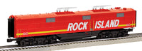 Lionel 2433630 Rock Island Legacy E6 AA Set with 2433639 Rock Island Siuperbass E7B AND 2427710 Rock Island Al Capone Coach Cars Limited O Scale NEW