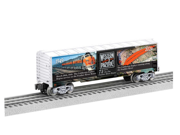 Lionel 2438180 CALIFORNIA ZEPHYR 75TH ANNIVERSARY BOXCAR O SCALE NEW