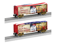 Lionel 2438190 FIRST CONTINENTAL CONGRESS 250TH ANNIVERSARY BOXCAR O SCALE NEW