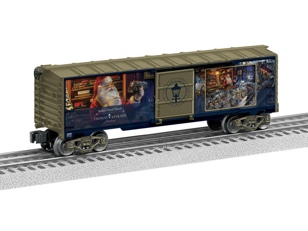 Lionel 2438380 Thomas Kinkade "Santas Final Touch" Boxcar O SCALE NEW