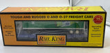 MTH Railking 30-76375 AB Rolling Rock beer flat car w trailer O SCALE NEW