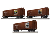 Lionel 2442030 Union Pacific UP WWII PS-1 BOXCAR 3-PACK #3 (#194408,#194409,#194410) O SCALE NEW Limited