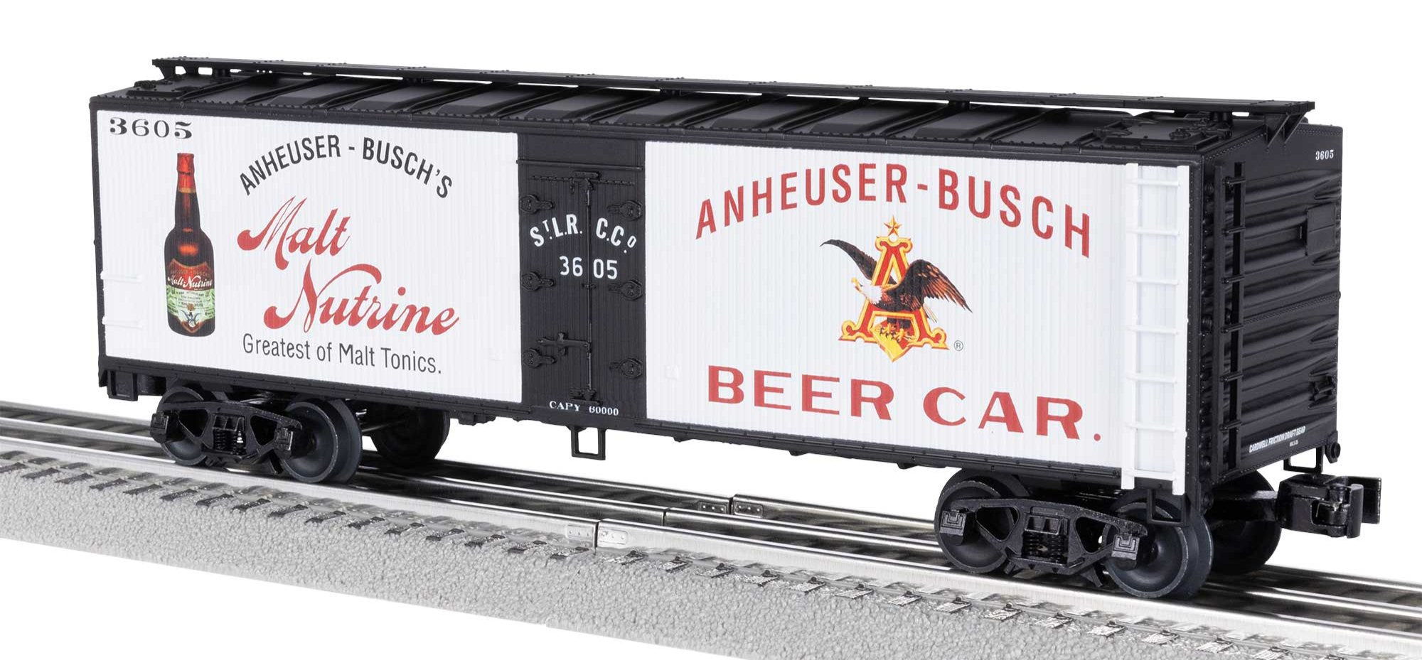 Lionel 2442202 Budweiser Woodside Reefer #3605