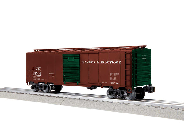 Lionel 2442262 BANGOR AND AROOSTOOK STEEL SIDE BOXCAR #65500 O SCALE Limited NEW