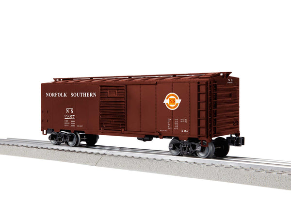 Lionel 2442282 NORFOLK SOUTHERN NS STEEL SIDE BOXCAR #28077 O SCALE NEW