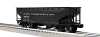 Lionel 2442300 CHESAPEAKE & OHIO C&O 2-BAY AAR HOPPER 3-PACK #1 O SCALE limited  NEW