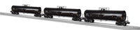 Lionel 2442350 BNSF 50' TANK CAR 3-PACK O SCALE NEW