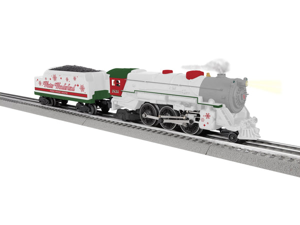 Lionel 2445090 WINTER WONDERLAND LIONCHIEF 2-6-2 #2424 O SCALE NEW