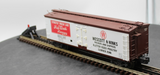 K-Line K742-8028 Mid West Hennery Wood Sided Reefer O Scale Used Excellent