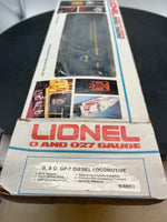 Lionel 6-8662 Baltimore and Ohio GP-7 diesel locomotive O SCALE Used