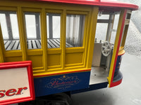 K-Line k2627-03 Anheuser-Busch Budweiser Electric Trolley O SCALE Like New