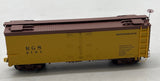 Micro Trains 85000021 RIO GRANDE SOUTHERN 30' Refrigerator Car Line #2101 HOn3 Scale Used Excellent Damaged Box