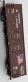 Athearn 96922 HO WSOR/Never Forget RTR 50' Double Door Plug Boxcar #503801 9/11 2001 tribute patriotic HO SCALE Like New