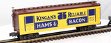 K-Line k742-8025 Kingan;s Reliable Woodsided Reefer O SCALE Like New
