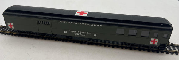 International Hobby Corp IHC 49792 US ARMY MEDICAL CORPS COMBINE HEAVYWEIGHT PASSENGER CAR HO SCALE Like New