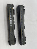 Bachmann Spectrum  81424 MARYLAND & PENNSYLVANIA ma & pa EMC Gas Electric Doodlebug & Coach Trailer DCC  HO Scale Like New