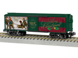 Lionel 2519010 American Flyer Christmas Boxcar LIMITED O SCALE NEW