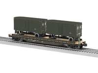 Lionel 2526350 US ARMY TOFC # W/2 TRAILERS #39500 O SCALE LIMITED NEW