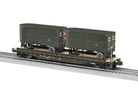 Lionel 2526360 US ARMY TOFC # W/2 TRAILERS #39514 O SCALE LIMITED NEW