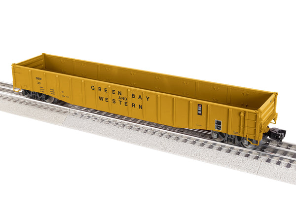 Lionel 2526540 GREEN BAY & WESTERN GB&W PS-5 GONDOLA #33 O SCALE limited NEW