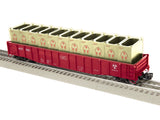 Lionel 2526570 AEC PS-5 Gondola w/cannisters #1951 limited O SCALE NEW