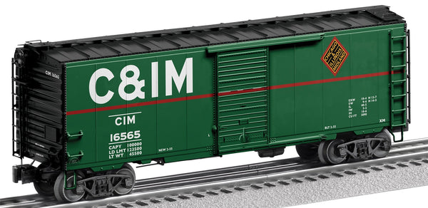 Lionel 2526650 Chicago & Illinois Midland C&IM Freightsounds PS-1 Boxcar #1656 limited O SCALE NEW