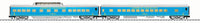 Lionel 2533010 American Railroads Vision GG1 #4902 with 2527010 B60 Baggage Car 3 Pack, 2527020 21" Passenger 4-Pack, 2527030  21" Passenger 2-Pack, AND 2527040 21" Stationsounds Twin Unit Diner (Set of 5) O Scale NEW