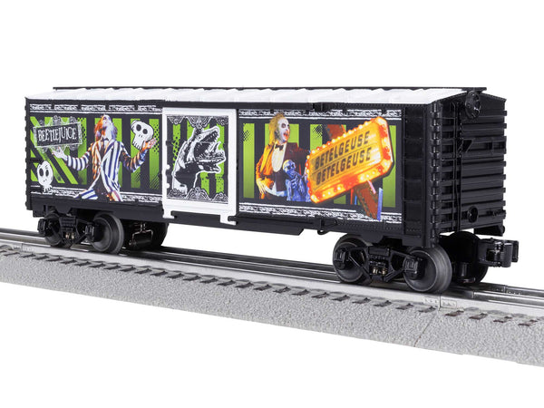 Lionel 2528010 BEETLEJUICE LIGHTED BOXCAR O SCALE limited NEW