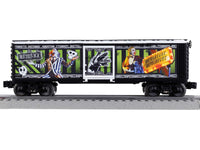 Lionel 2528010 BEETLEJUICE LIGHTED BOXCAR O SCALE limited NEW