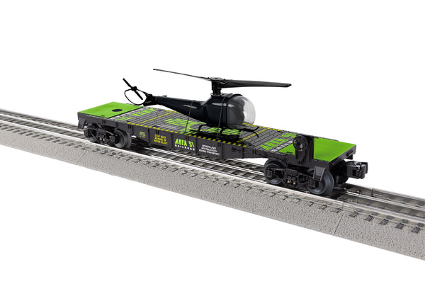 Lionel 2528040 AREA 51 HELICOPTER FLAT ADD-ON O SCALE limited NEW